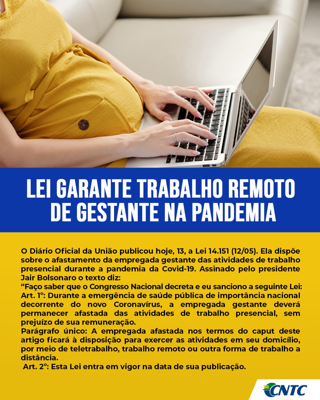 TRABALHO REMOTO GRAVIDAS
